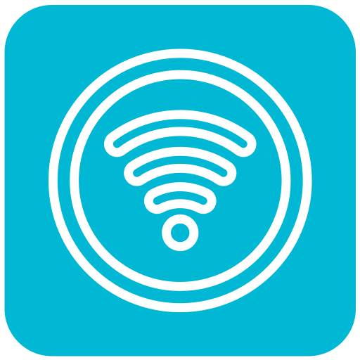 wifi-signaal Generic Flat icoon