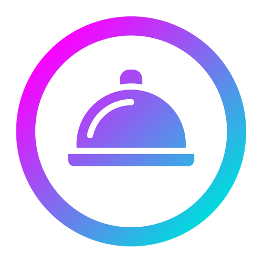 Restaurant Generic Flat Gradient icon