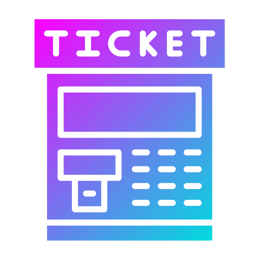 Ticket machine Generic Flat Gradient icon