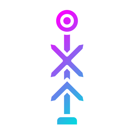 multilínea Generic Flat Gradient icono