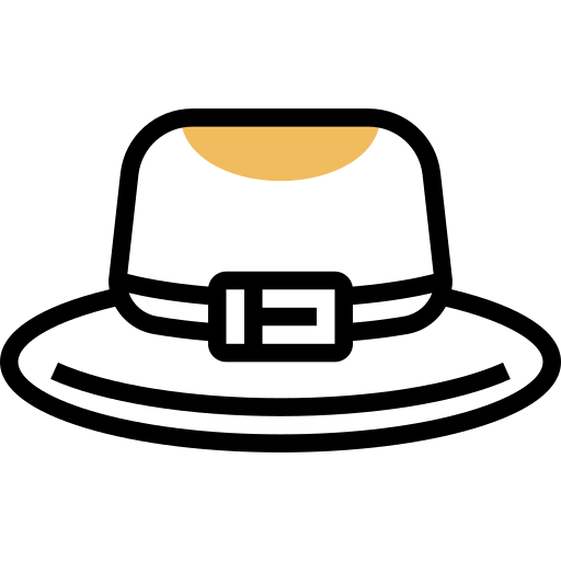 sombrero Meticulous Yellow shadow icono