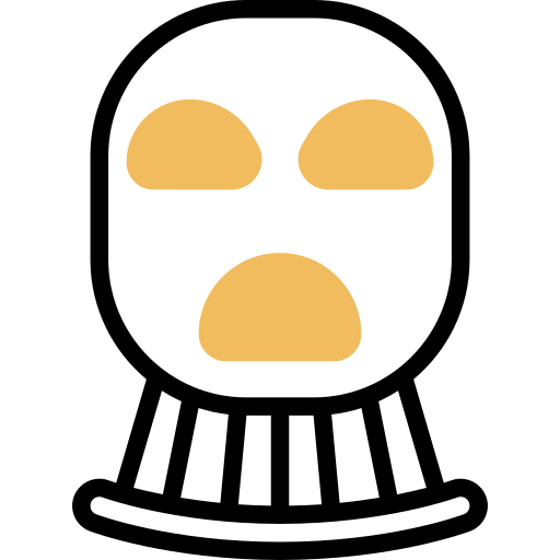 pasamontañas Meticulous Yellow shadow icono