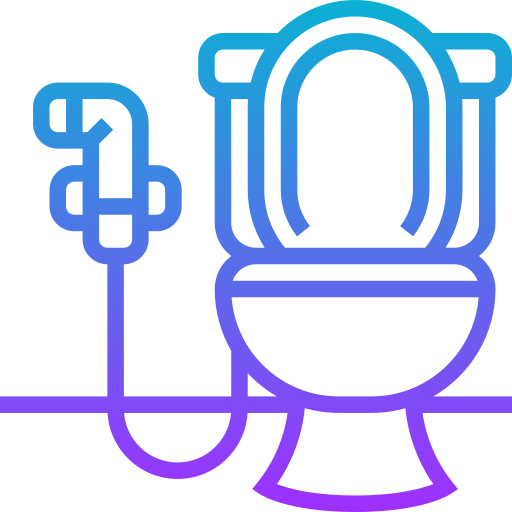 Toilet Meticulous Gradient icon