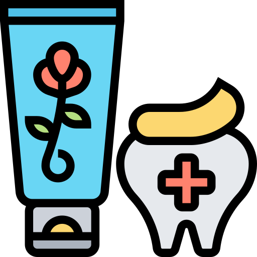Toothpaste Meticulous Lineal Color icon