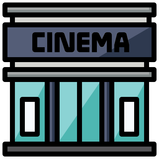 Cinema Surang Lineal Color icon
