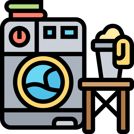 Washing machine Meticulous Lineal Color icon