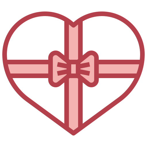 caja de corazón Surang Red icono