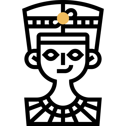 Nefertiti Meticulous Yellow shadow icon