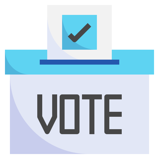 caja de votacion Surang Flat icono