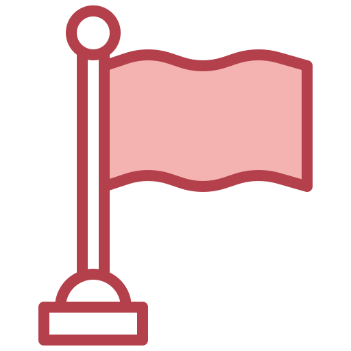 drapeau Surang Red Icône