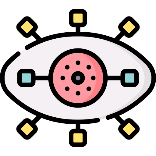 Bionic eye Special Lineal color icon