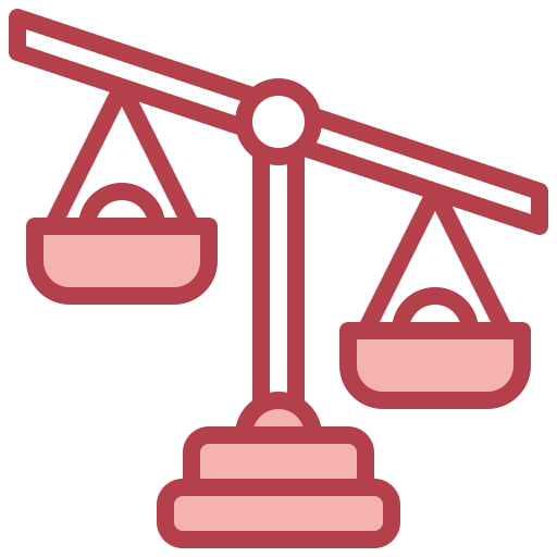 scala della giustizia Surang Red icona