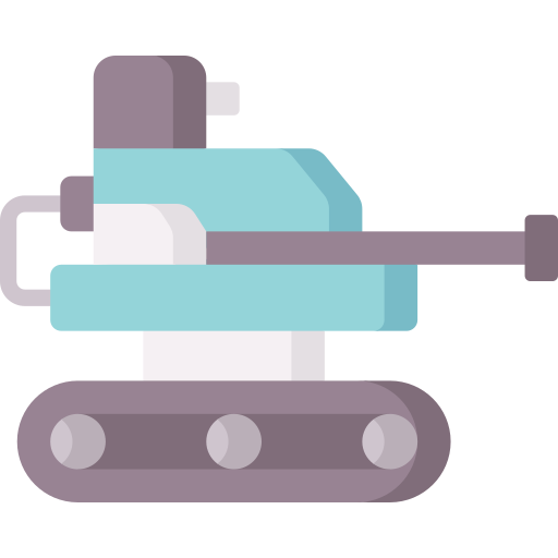 Military robot Special Flat icon