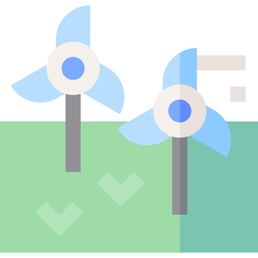 Windmill Basic Straight Flat icon