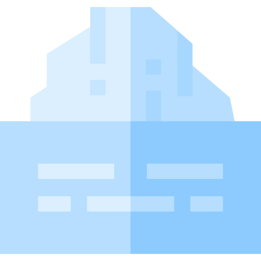 ijsberg Basic Straight Flat icoon
