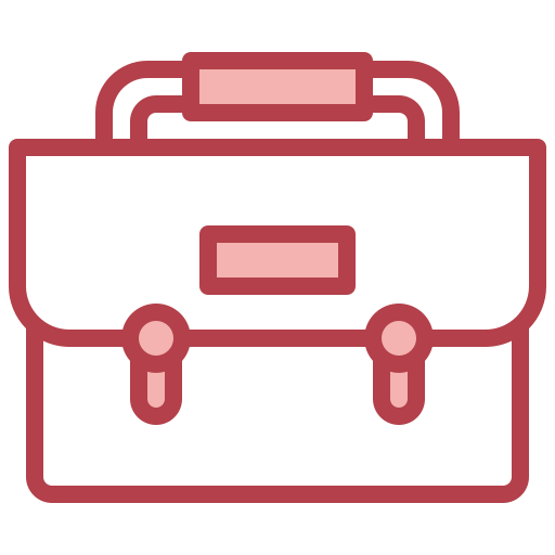 Briefcase Surang Red icon