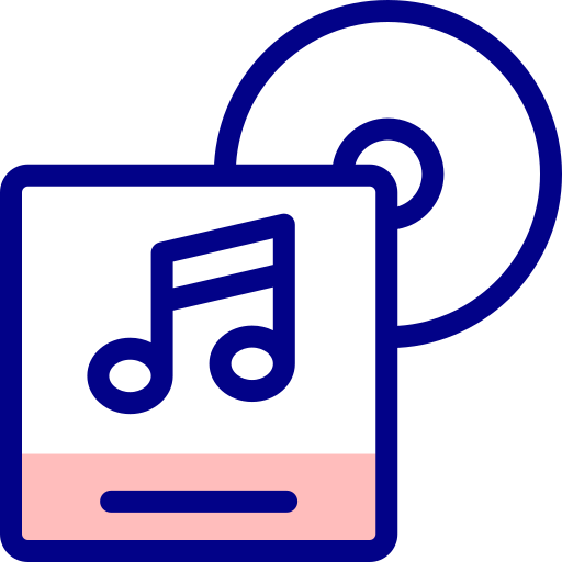 cd-player Detailed Mixed Lineal color icon