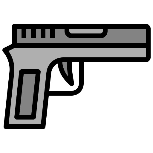 pistola Surang Lineal Color icono