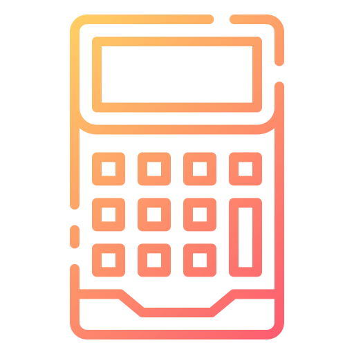 rekenmachine Good Ware Gradient icoon