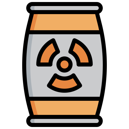 Radioactive Surang Lineal Color icon