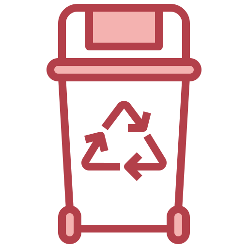 Recycle bin Surang Red icon