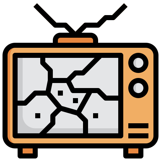 Television Surang Lineal Color icon