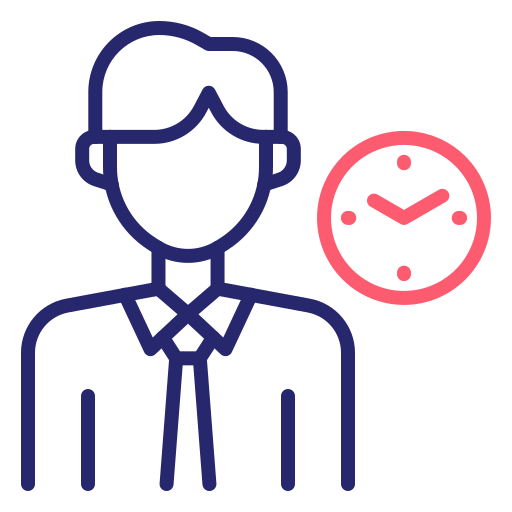 Working hours Generic Outline Color icon