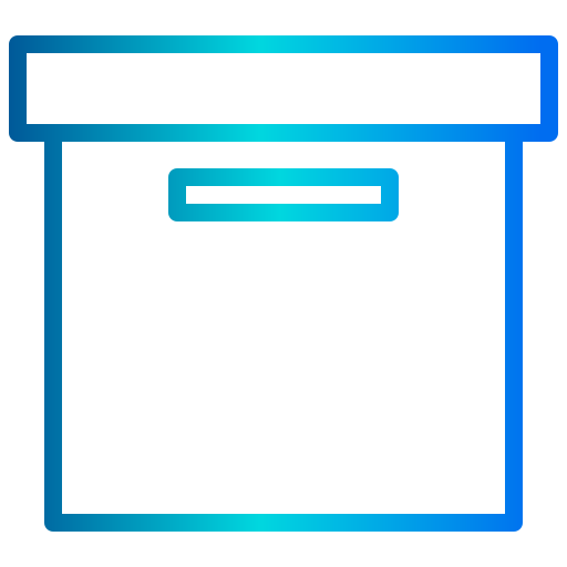 scatola xnimrodx Lineal Gradient icona