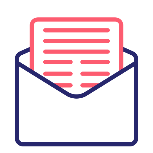 newsletter Generic Outline Color icon