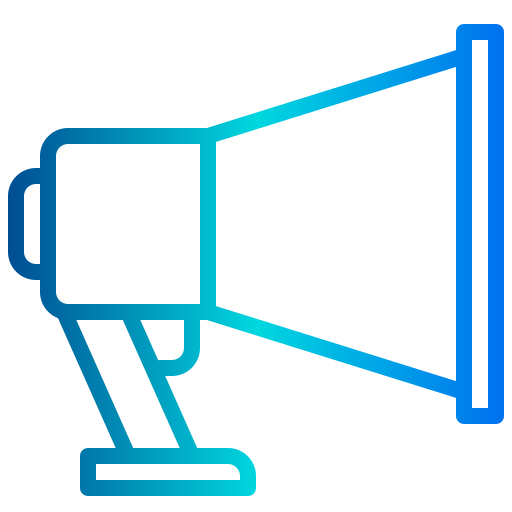 Bullhorn xnimrodx Lineal Gradient icon