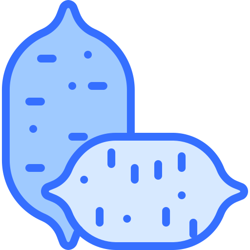 batata Coloring Blue icono