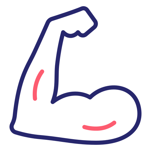 brazo Generic Outline Color icono