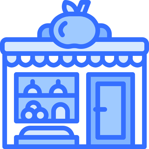 winkel Coloring Blue icoon