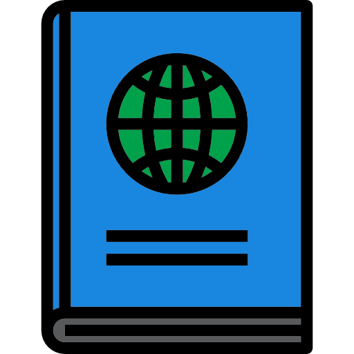 Заграничный пасспорт itim2101 Lineal Color иконка