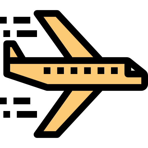Aeroplane itim2101 Lineal Color icon
