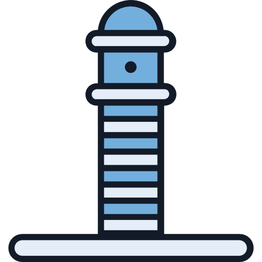 Lighthouse Good Ware Lineal Color icon