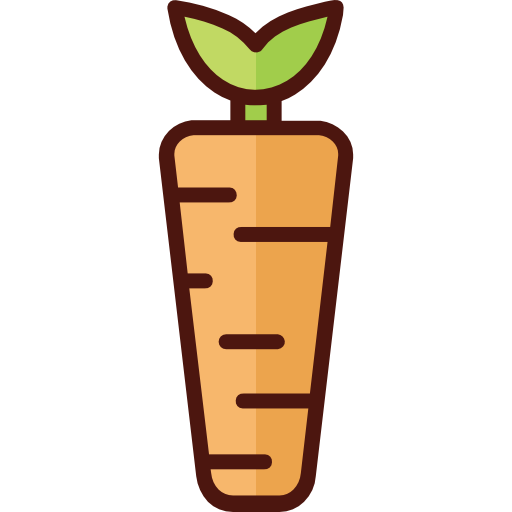 Carrot Good Ware Lineal Color icon