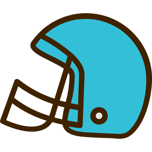football americano Good Ware Lineal Color icona