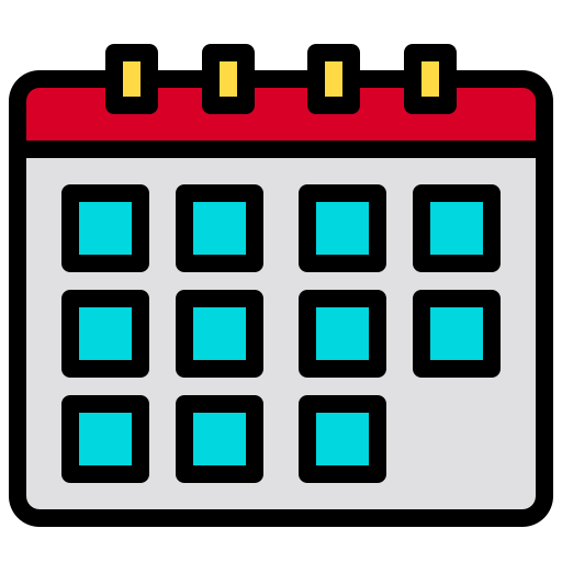 Calendar xnimrodx Lineal Color icon
