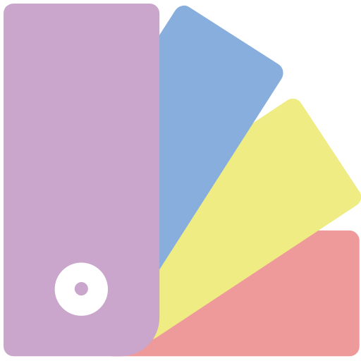 kleurenpalet Generic Flat icoon