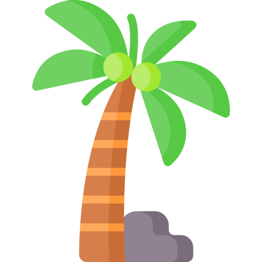 drzewo kokosowe Special Flat ikona