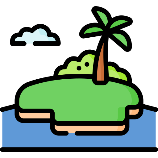 Island Special Lineal color icon