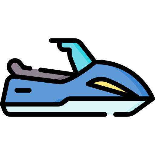 jetski Special Lineal color ikona