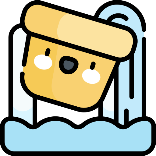 Bucket Kawaii Lineal color icon