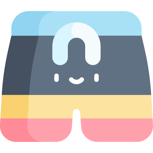 ショーツ Kawaii Flat icon