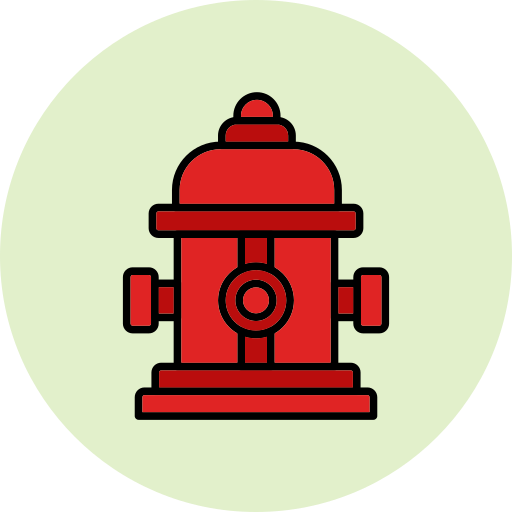 Пожарный гидрант Generic Outline Color иконка