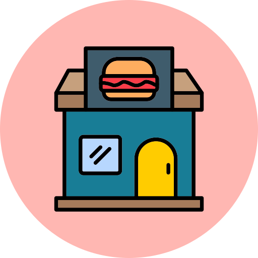 Restaurant Generic Outline Color icon