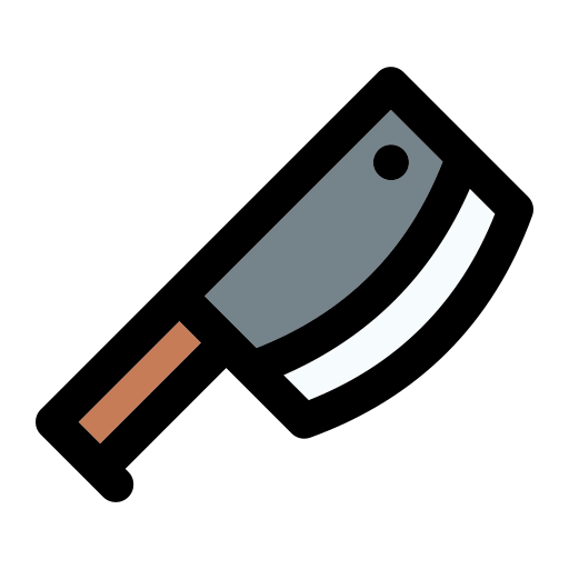 Cleaver Generic Outline Color icon