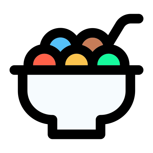 tang yuan Generic Outline Color icono