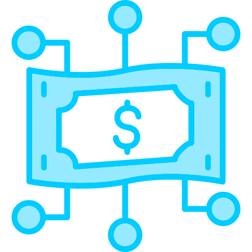monnaie numérique Generic Blue Icône